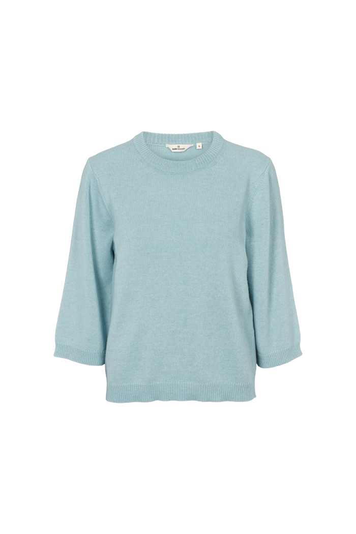 Basic Apparel Cady 3/4 Sleeve Sweaters 770 Gossamer Green